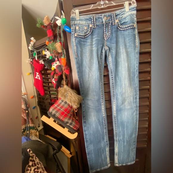 Miss Me Denim Brand Irene Straight leg jeans - Picture 2 of 10
